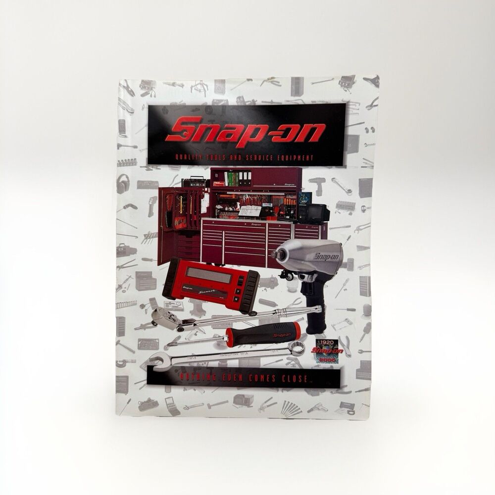 1999 Vintage Snap-On Catalog 500 Book Snap On Parts